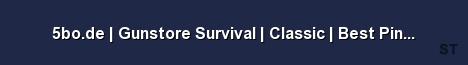 5bo de Gunstore Survival Classic Best Ping NMRiH I Server Banner