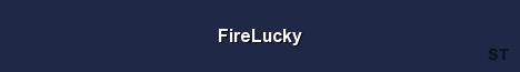 FireLucky Server Banner