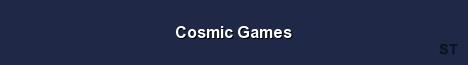 Cosmic Games Server Banner