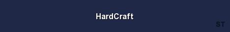 HardCraft Server Banner
