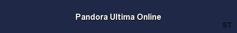 Pandora Ultima Online Server Banner