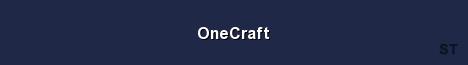 OneCraft 