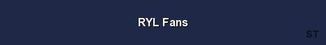 RYL Fans Server Banner