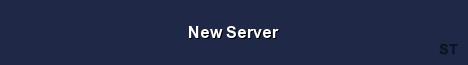 New Server Server Banner