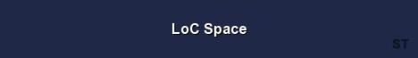 LoC Space Server Banner