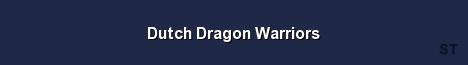 Dutch Dragon Warriors Server Banner