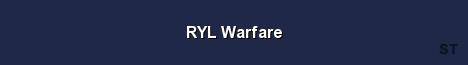 RYL Warfare Server Banner