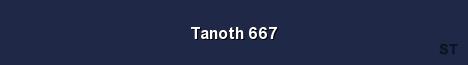Tanoth 667 Server Banner