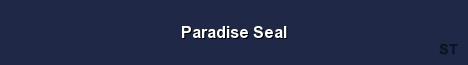 Paradise Seal Server Banner