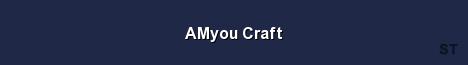 AMyou Craft Server Banner