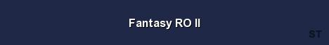 Fantasy RO II Server Banner