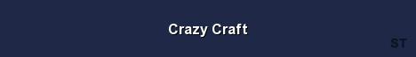 Crazy Craft Server Banner