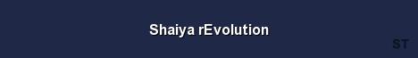 Shaiya rEvolution Server Banner