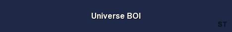 Universe BOI Server Banner
