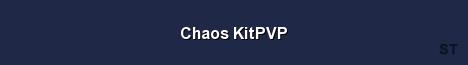 Chaos KitPVP Server Banner