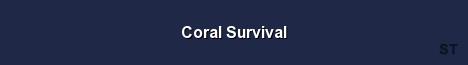 Coral Survival Server Banner
