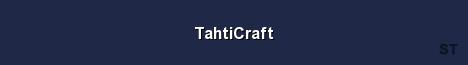 TahtiCraft Server Banner