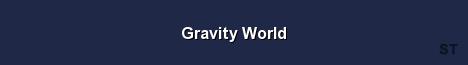 Gravity World Server Banner