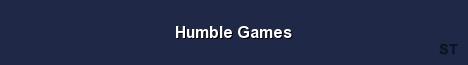 Humble Games Server Banner