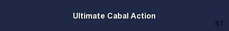 Ultimate Cabal Action Server Banner