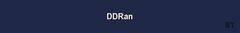 DDRan Server Banner