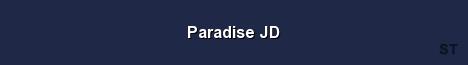 Paradise JD Server Banner