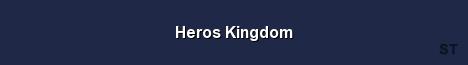 Heros Kingdom Server Banner