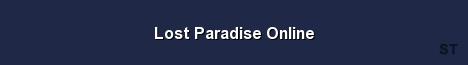 Lost Paradise Online 