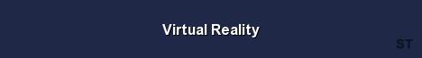 Virtual Reality Server Banner