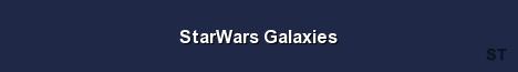 StarWars Galaxies Server Banner