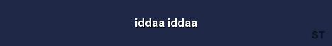 iddaa iddaa Server Banner