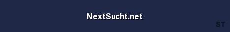 NextSucht net Server Banner