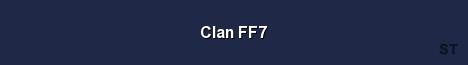 Clan FF7 Server Banner