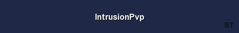 IntrusionPvp Server Banner