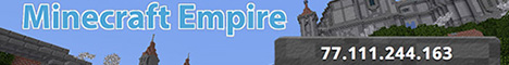 Minecraft Empire Server Banner