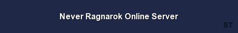 Never Ragnarok Online Server Server Banner