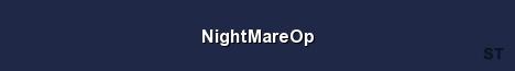 NightMareOp Server Banner