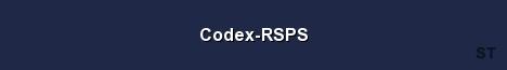 Codex RSPS Server Banner