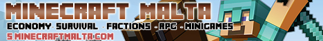 MinecraftMalta Server Banner