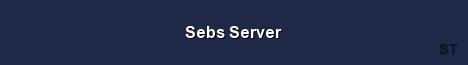 Sebs Server Server Banner