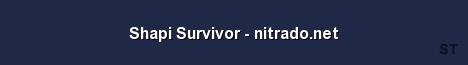 Shapi Survivor nitrado net Server Banner