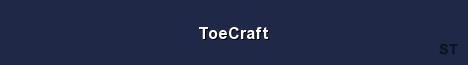 ToeCraft Server Banner