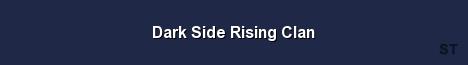 Dark Side Rising Clan Server Banner