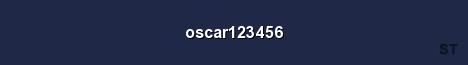 oscar123456 Server Banner