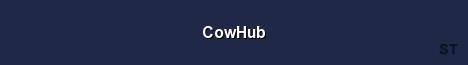 Banner del servidor Cowhub