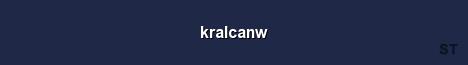 kralcanw Server Banner