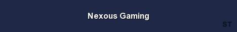 Nexous Gaming 
