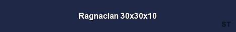 Ragnaclan 30x30x10 Server Banner