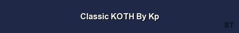 Classic KOTH By Kp Server Banner