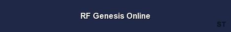 RF Genesis Online 